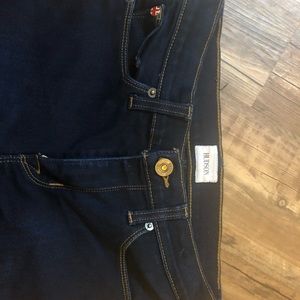 Dark wash, Hudson Barbara High rise skinny jeans